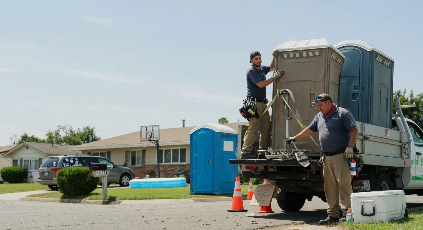 Porta Potty Rental in Redding, CA near me