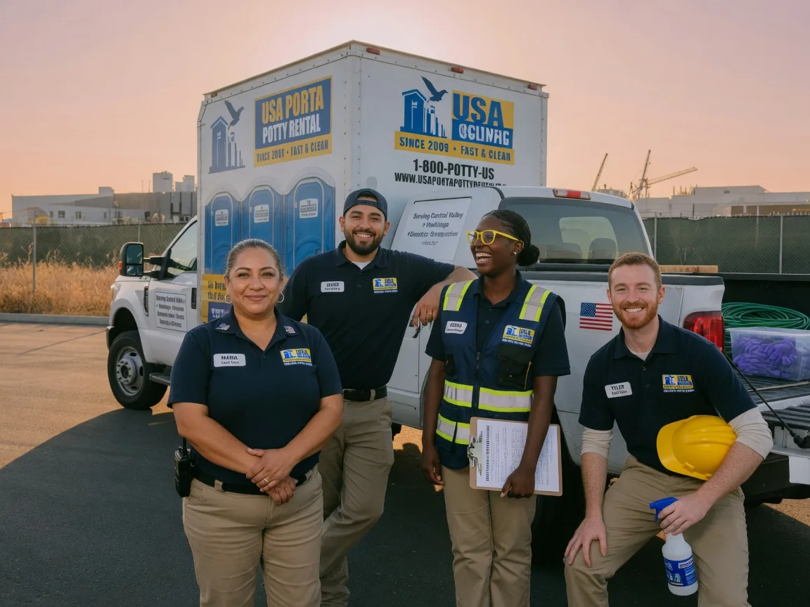 Portable Toilet Rental company in Redding, CA